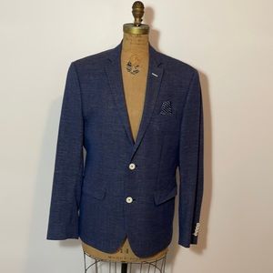H&M Blazer, Navy, Medium.